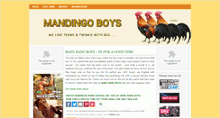 Desktop Screenshot of mandingoboys.com